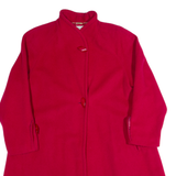 MAURICE WEINBERG Womens Overcoat Coat Red 90s M