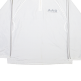 ADIDAS Mens Pullover Jacket White L