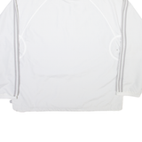 ADIDAS Mens Pullover Jacket White L