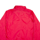 TRAX Mens Shell Jacket Red Nylon M