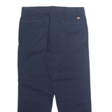 DICKIES Chino 874 Mens Trousers Blue Regular Straight W36 L30