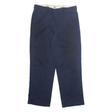 DICKIES Chino 874 Mens Trousers Blue Regular Straight W32 L29