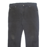 DICKIES Mens Trousers Grey Regular Straight W36 L28