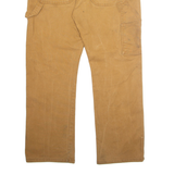 DICKIES Carpenter Cargo Mens Trousers Brown Regular Straight W34 L30