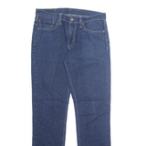 LEVI'S Womens Trousers Blue Regular Tapered W32 L34