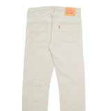 LEVI'S Mens Trousers Beige Regular Tapered W30 L32