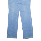 LEVI'S Womens Trousers Blue Regular Tapered W34 L33