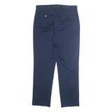 TOMMY HILFIGER Chino Mens Trousers Blue Regular Tapered W31 L30