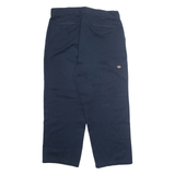 DICKIES Chino Mens Trousers Blue Regular Straight W38 L30