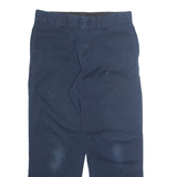 DICKIES Chino 874 Mens Trousers Blue Regular Straight W32 L27