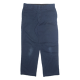 DICKIES Chino 874 Mens Trousers Blue Regular Straight W32 L27