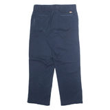 DICKIES Chino 874 Mens Trousers Blue Regular Straight W32 L27
