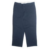 DICKIES Chino 874 Mens Trousers Blue Regular Straight W34 L27