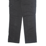 DICKIES Cargo Womens Trousers Grey Relaxed Tapered W30 L30