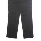 DICKIES Cargo Womens Trousers Grey Relaxed Tapered W30 L30