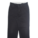 DICKIES Chino Mens Trousers Black Regular Straight W32 L32