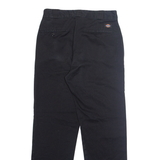 DICKIES Chino Mens Trousers Black Regular Straight W32 L32