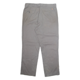 DICKIES Chino 874 Mens Trousers Grey Regular Straight W36 L30