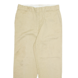 DICKIES Chino Mens Trousers Beige Regular Straight W36 L30