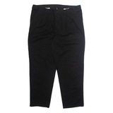 DICKIES Chino Mens Trousers Black Relaxed Tapered W40 L29