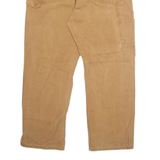 DICKIES Carpenter Cargo Mens Trousers Beige Regular Straight W38 L30