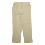 DICKIES Chino Mens Trousers Beige Regular Straight W34 L32