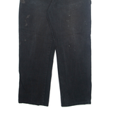 DICKIES Carpenter Cargo Mens Trousers Grey Regular Straight W38 L32