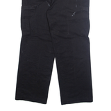 DICKIES Cargo Mens Trousers Black Regular Straight W36 L32
