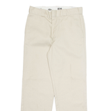 DICKIES Chino 874 Mens Trousers Cream Regular Straight W32 L32