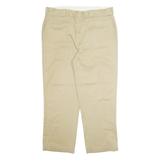 DICKIES Chino Mens Trousers Beige Regular Straight W38 L29