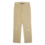 CARHARTT Cargo Mens Trousers Beige Relaxed Straight W30 L32