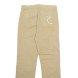 CARHARTT Cargo Mens Trousers Beige Relaxed Straight W30 L32