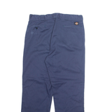 DICKIES Chino Mens Trousers Blue Regular Straight W34 L31