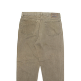 WRANGLER Mens Trousers Beige Regular Tapered W34 L30
