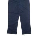 DICKIES Chino Mens Trousers Blue Regular Straight W36 L32