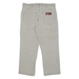 WRANGLER Texas Mens Trousers Grey Slim Straight W31 L23