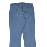 TOMMY HILFIGER Chino Mens Twill Trousers Blue Slim Straight W30 L32