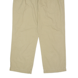TOMMY HILFIGER Chino Mens Twill Trousers Beige Relaxed Straight W36 L30