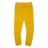 DIESEL Chino Mens Trousers Yellow Slim Skinny W28 L25