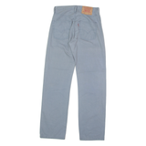 LEVI'S 551 Mens Trousers Grey Regular Straight W28 L30