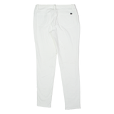 NIKE Golf Womens Twill Trousers White Regular Tapered W30 L29