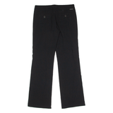 DKNY Womens Trousers Black Regular Flared Viscose W32 L32