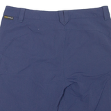 JACK WOLFSKIN Womens Casual Shorts Blue UK 8 W30