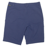 JACK WOLFSKIN Womens Casual Shorts Blue UK 8 W30