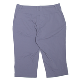 JACK WOLFSKIN Outdoor Womens Casual Shorts Blue UK 12 W30