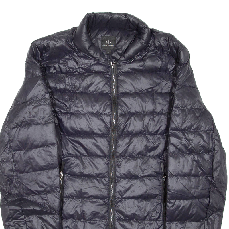 ARMANI EXCHANGE Lightweight Mens Puffer Jacket Black S