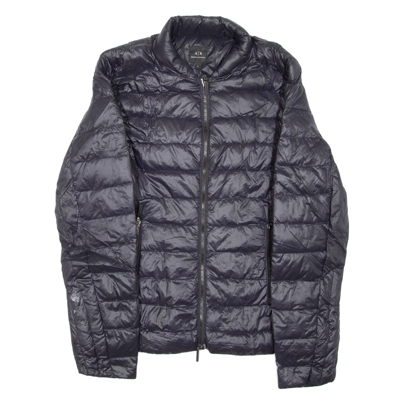 ARMANI EXCHANGE Lightweight Mens Puffer Jacket Black S