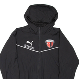PUMA FC BOSPORUS Mens Rain Jacket Black Hooded M