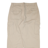 BASIC EDITIONS Cargo Mens Trousers Beige Relaxed Tapered W36 L30