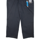 DICKIES Workwear Mens Trousers Black Relaxed Straight W40 L30